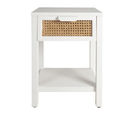 [467496] Yöpöytä Noel valkoinen