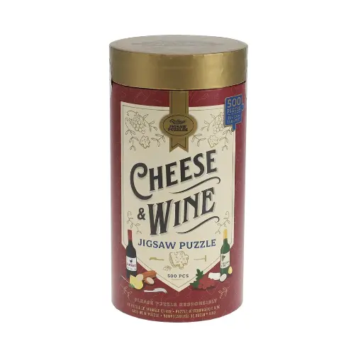 [ABG439] Palapeli Cheese And Wine-500 Palaa