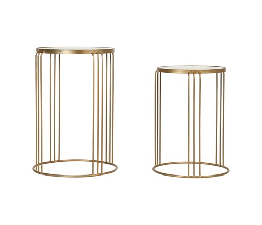 [39544-L] Sivupöytä Minea pyöreä iso 