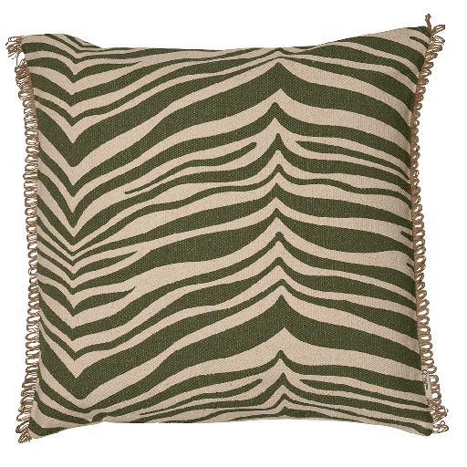[CUZE55GR] Tyyny Zebra 50 x 50 cm vihreä