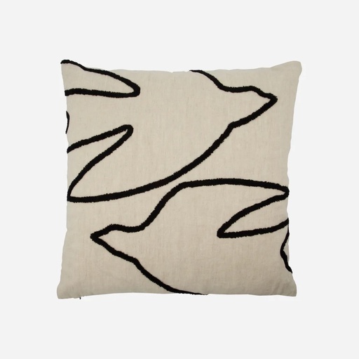 [203670549] Tyynynpäällinen Fly 50x50 cm musta