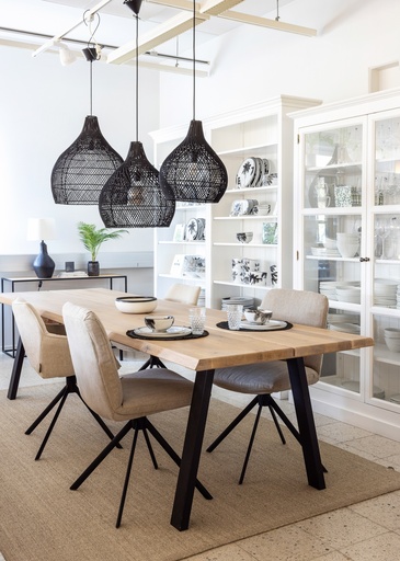 Ruokapöytä VINCI valkoöljytty tammi 240x95cm