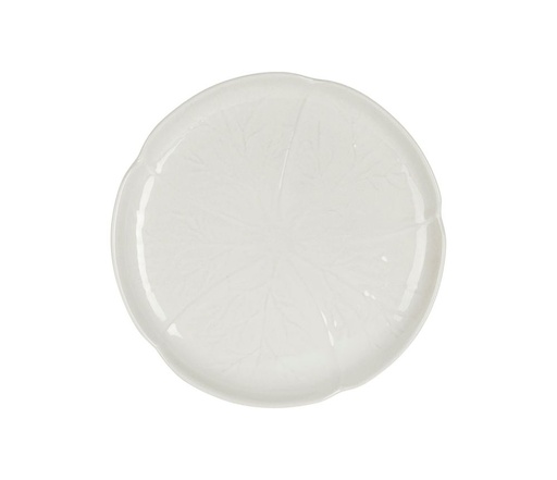 [40929] Jälkiruokalautanen Garden White 21 cm