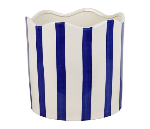 [79461] Kukkaruukku Raita sininen iso