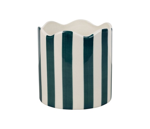 [79459] Kukkaruukku Raita vihreä pieni