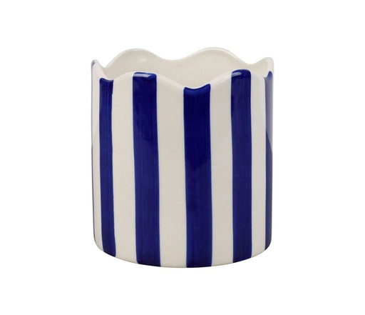 [79458] Kukkaruukku Raita sininen pieni