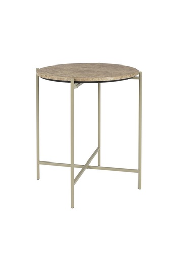 [1000082] Towe marmorisivupöytä Beige M