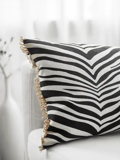 [CUZE55BK] Tyyny Zebra 50 x 50 cm 