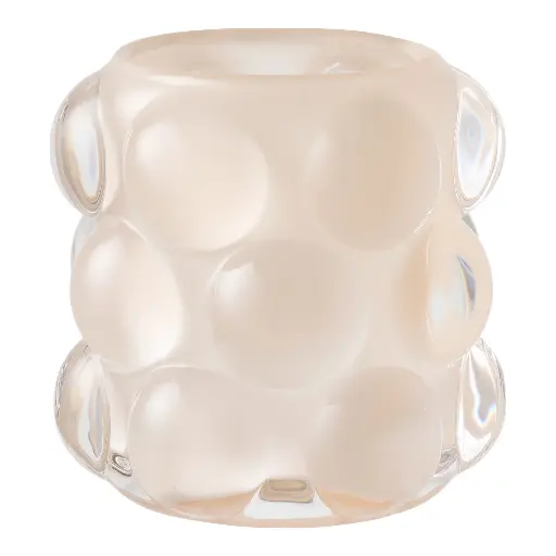 [4561203B] Kynttilänjalka Bubble beige
