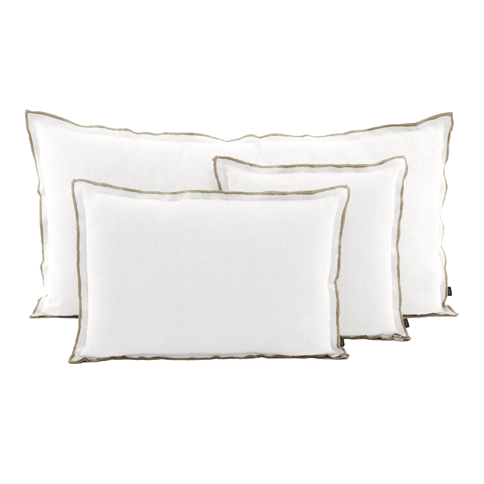 [100546-00-060H] Haomy tyynynpäällinen Seoni 40x60 cm Blanc