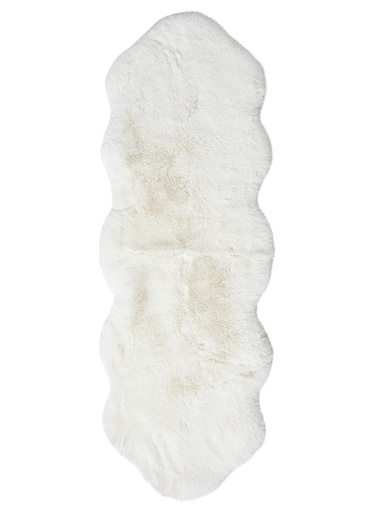 [KF20200] Tekotalja FLUFFY valkoinen 60x180 cm