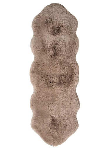 [KF20282] Tekotalja FLUFFY nougat 60x180 cm  