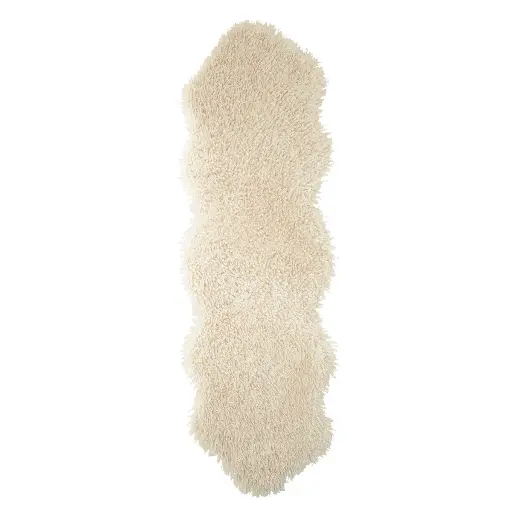 [KF40212] Matto / istuintalja WOOLY beige 