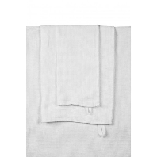 [128380_000] Pyyhe Java 50 x 100 cm valkoinen