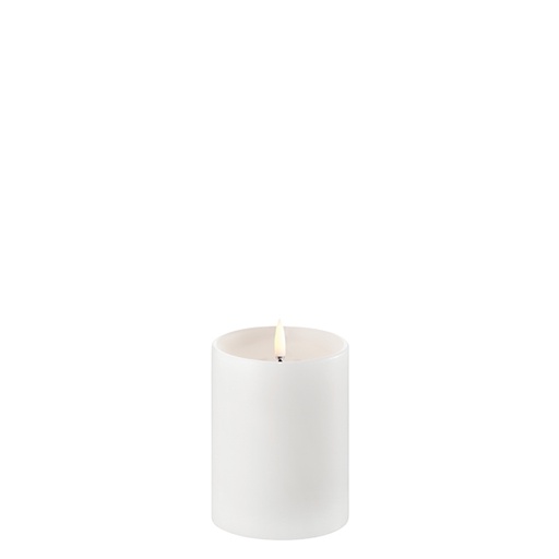 [UL-PI-NWS-C78010] LED kynttilä, Nordic white 7,8 x10 cm, kovera