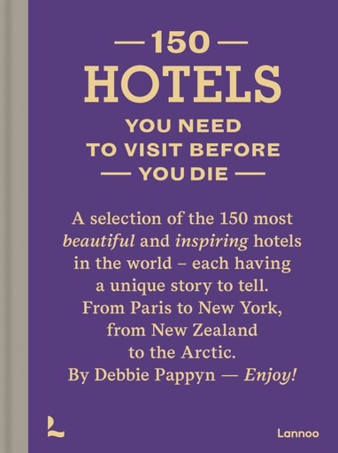 [LA1084] Kirja 150 HOTELS