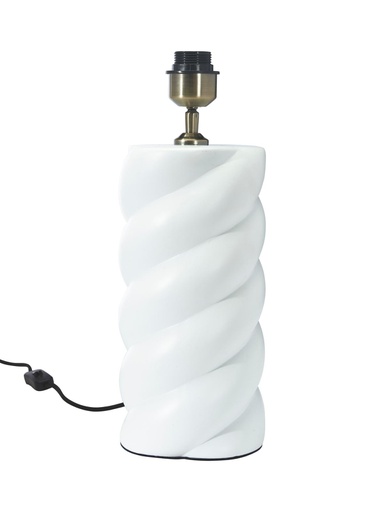 [PR-4214110] Lampunjalka SPIN 41 cm valkoinen
