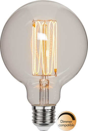 [SR-350-67] LED-lamppu E27 G95 Decoled Grace Clear