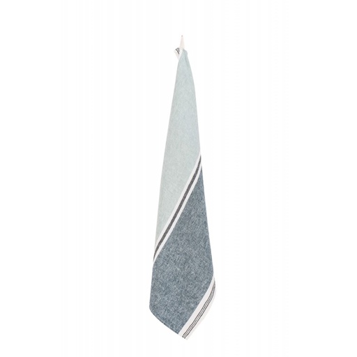 [100399-05-050] Keittiöpyyhe TREVISE bleu stone 46x70cm