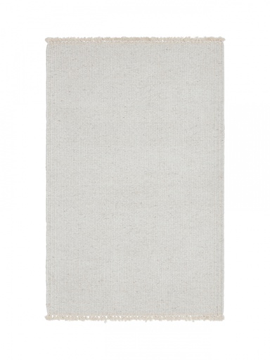 [1562-91-002] Villamatto JOHN 60x90 cm luonnonvalkoinen