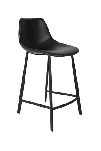[1500041] Franky Counter -tuoli, pu-nahka, musta