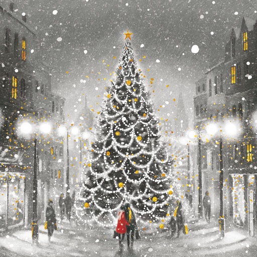 [333001390] Paperiservietti LA FETE DE NOEL 33x33