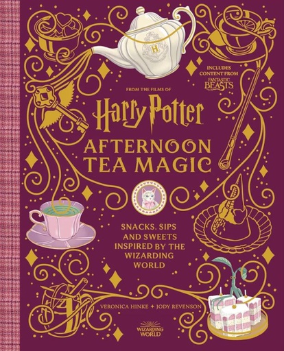 [HA1057] Kirja HARRY POTTER AFTERNOON TEA MAGIC