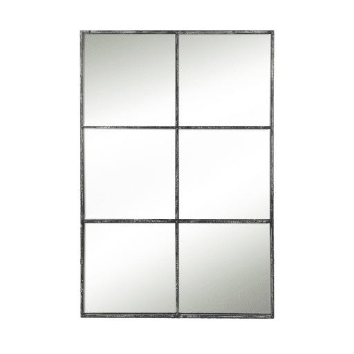 Palace peili Antic Silver 6ruutua