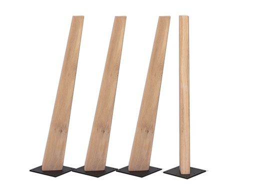 [73104] Ruokapöydän jalka FR white oil