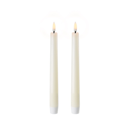 [UL-TA-NW02320-2] Led-kruunukynttilä 2-setti Nordic White 20cm