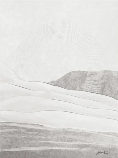 [1346] Taulu GREIGE ESCAPE nr.1 70x90 cm