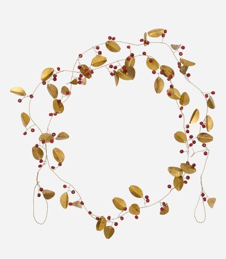 [257874292] Koristeköynnös LEAFI, messinki