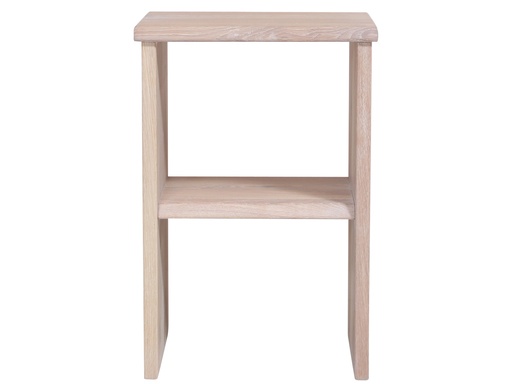 [4033] Tamminen yöpöytä white oil