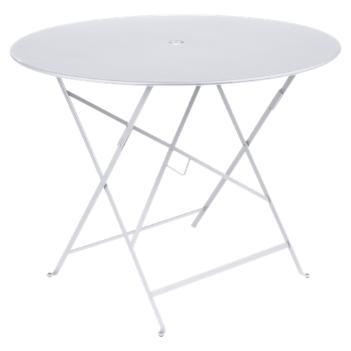 [023501] Taittopöytä BISTRO Ø96cm cotton white